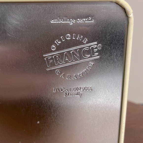 Lot of 3 Paris Decorated Tins by Massilly France - 7.25" x 5.25" - Picture 14 of 15